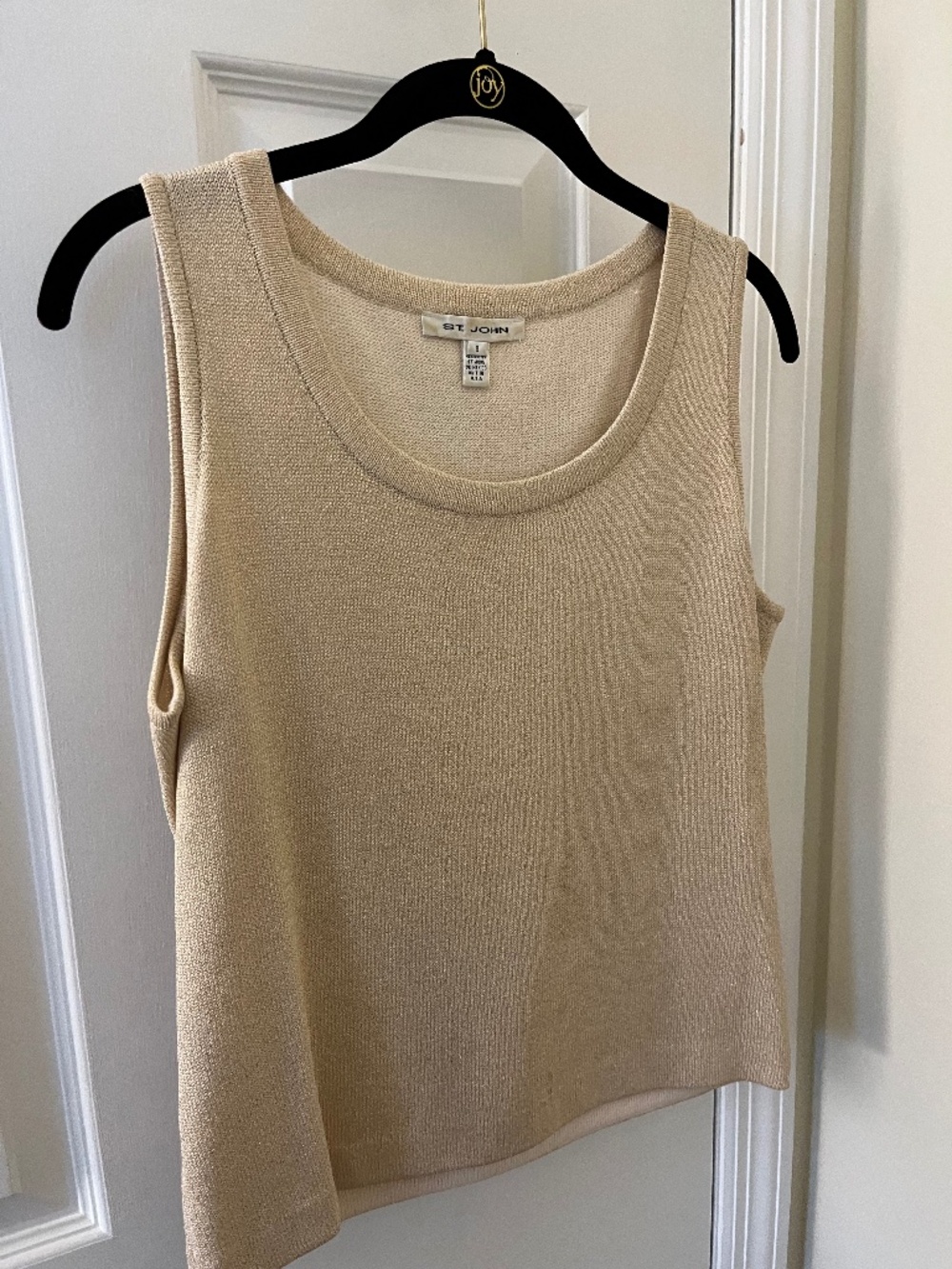 St. John Sleeveless Knit Shell